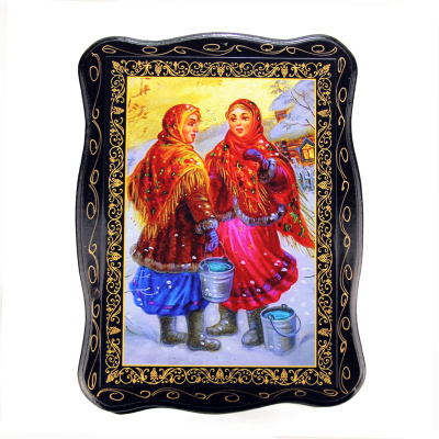 Шкатулка «У колодца» 