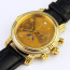 Watch chronograph "Lunar" with a golden dial - Watch chronograph "Lunar" with a golden dial