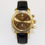 Watch chronograph "Lunar" with a golden dial - Watch chronograph "Lunar" with a golden dial